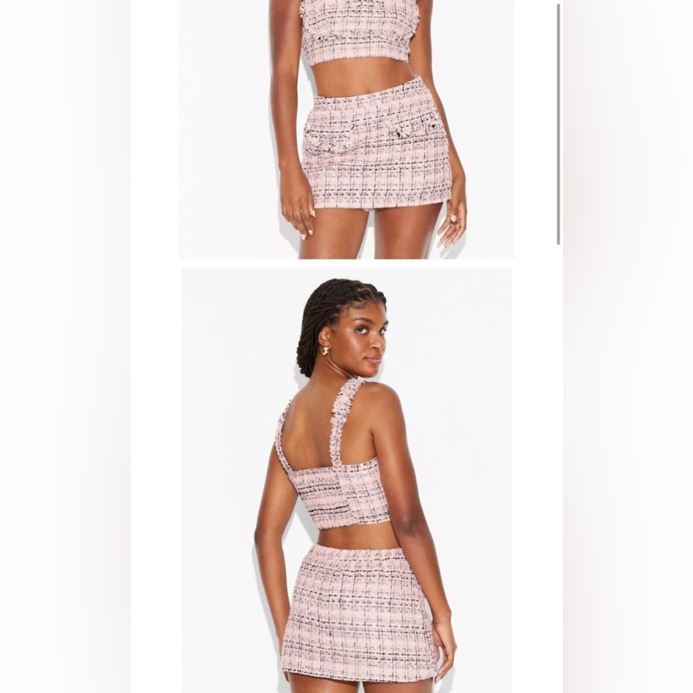 Wild Fable Pink High Waist Skirt